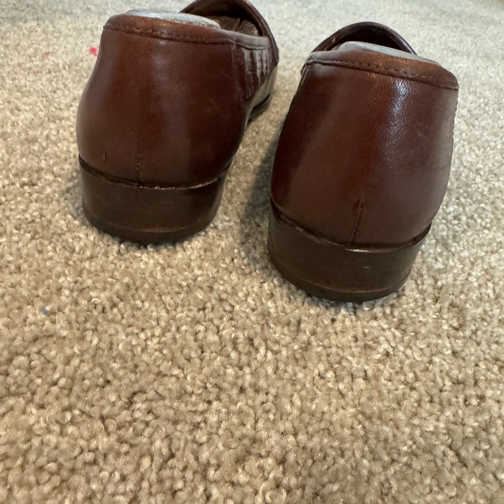 Brown Leather and Genuine Crocodile Loafers for Men - Picture 5 of 5